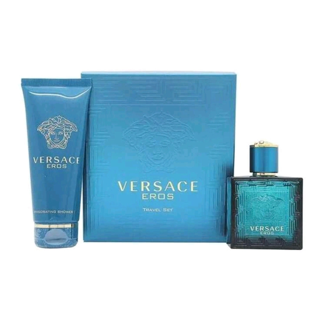 Versace Eros EDT 2-Piece Set for Men, 3.4 fl oz