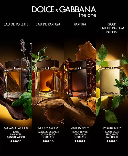 Dolce & Gabbana The One Eau de Parfum for Men - 3.3 oz / 100 ml