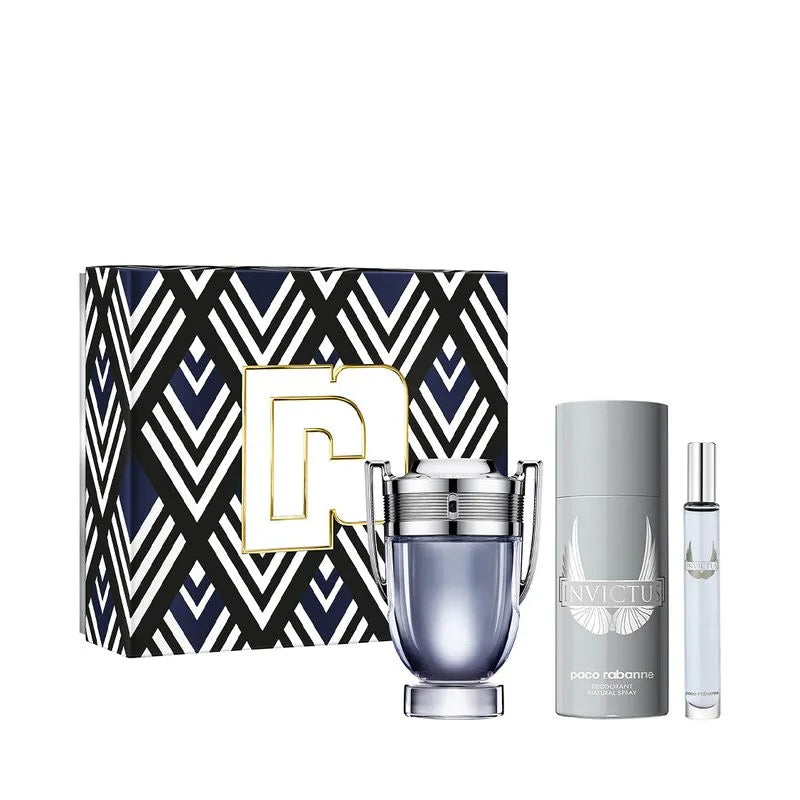 Invictus Paco Rabanne 3 pcs Gift Set