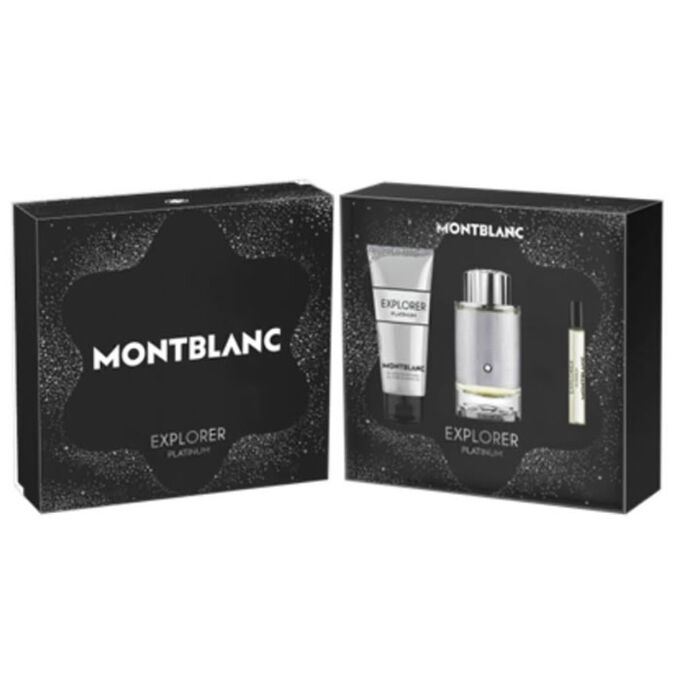 Mont Blanc Explorer Platinum 3pcs For men