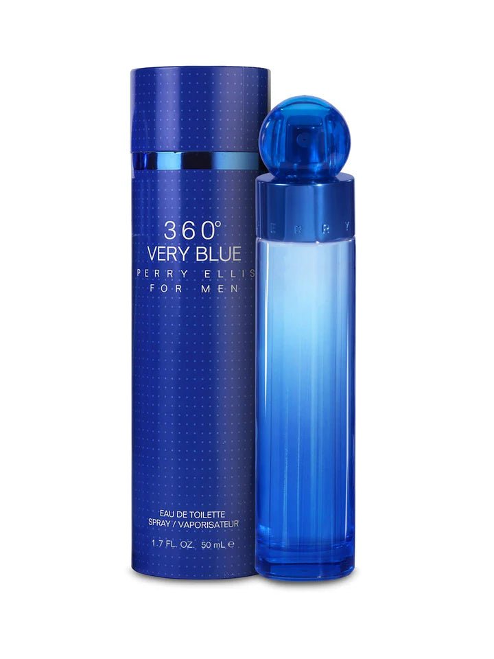 360 Very Blue Perry Ellis For Men EDT 3.4 fl oz - Janilu Perfume Shop