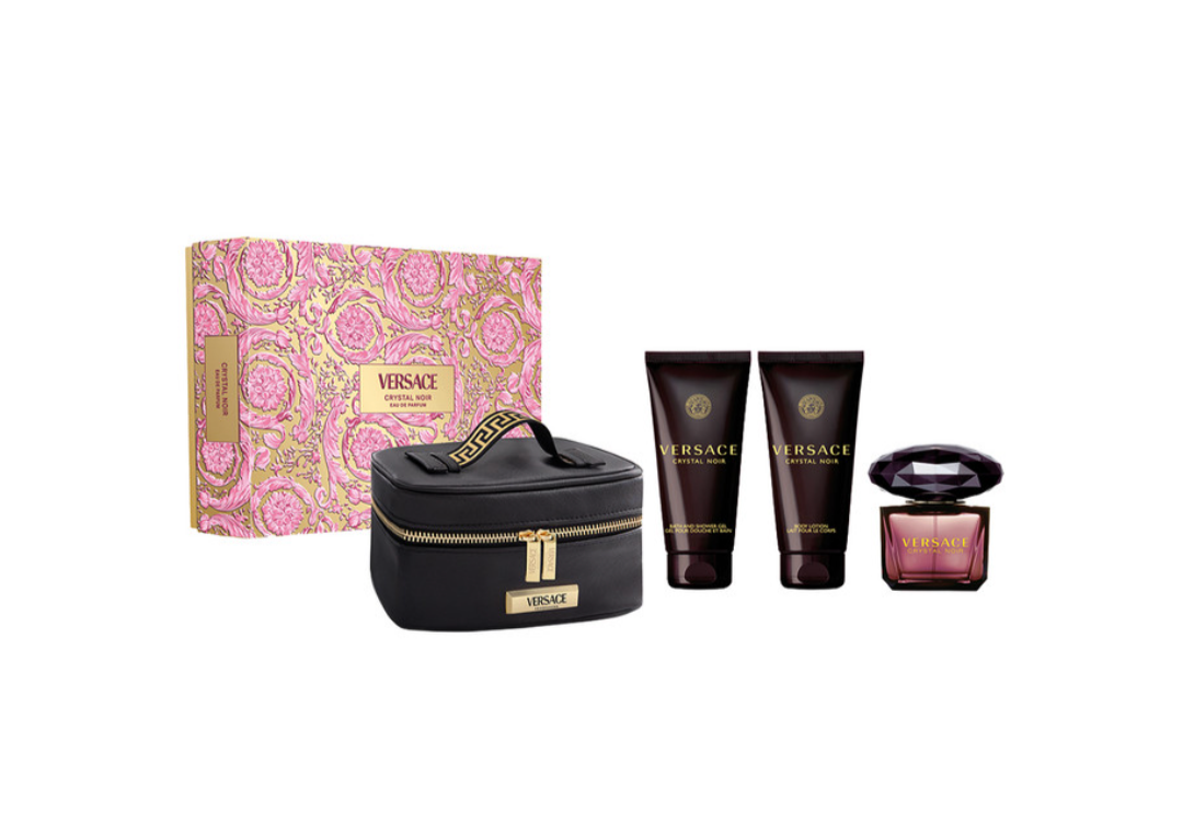 Versace Crystal Noir 4 pcs Gift Set