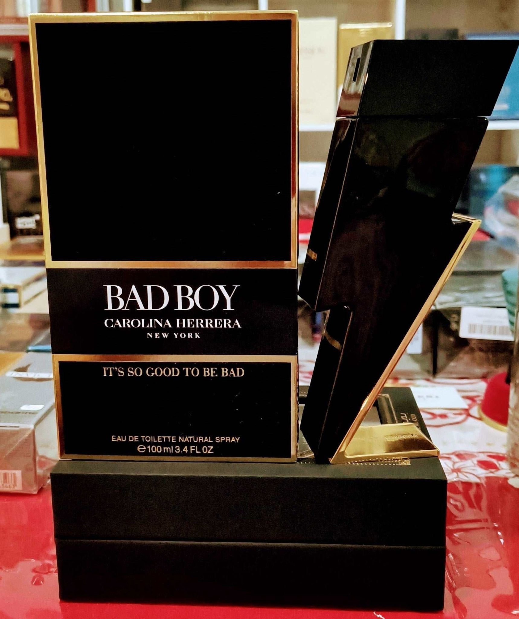 Bad Boy Carolina Herrera Eau de Toilette 3.4 fl oz - Janilu Perfume Shop