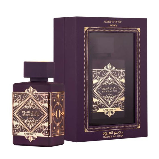 Badee Al Oud Amethyst Lattafa 3.4 fl oz - Janilu Perfume Shop