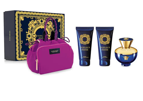 Dylan Blue Pour Femme Versace 4 pcs Gift Set