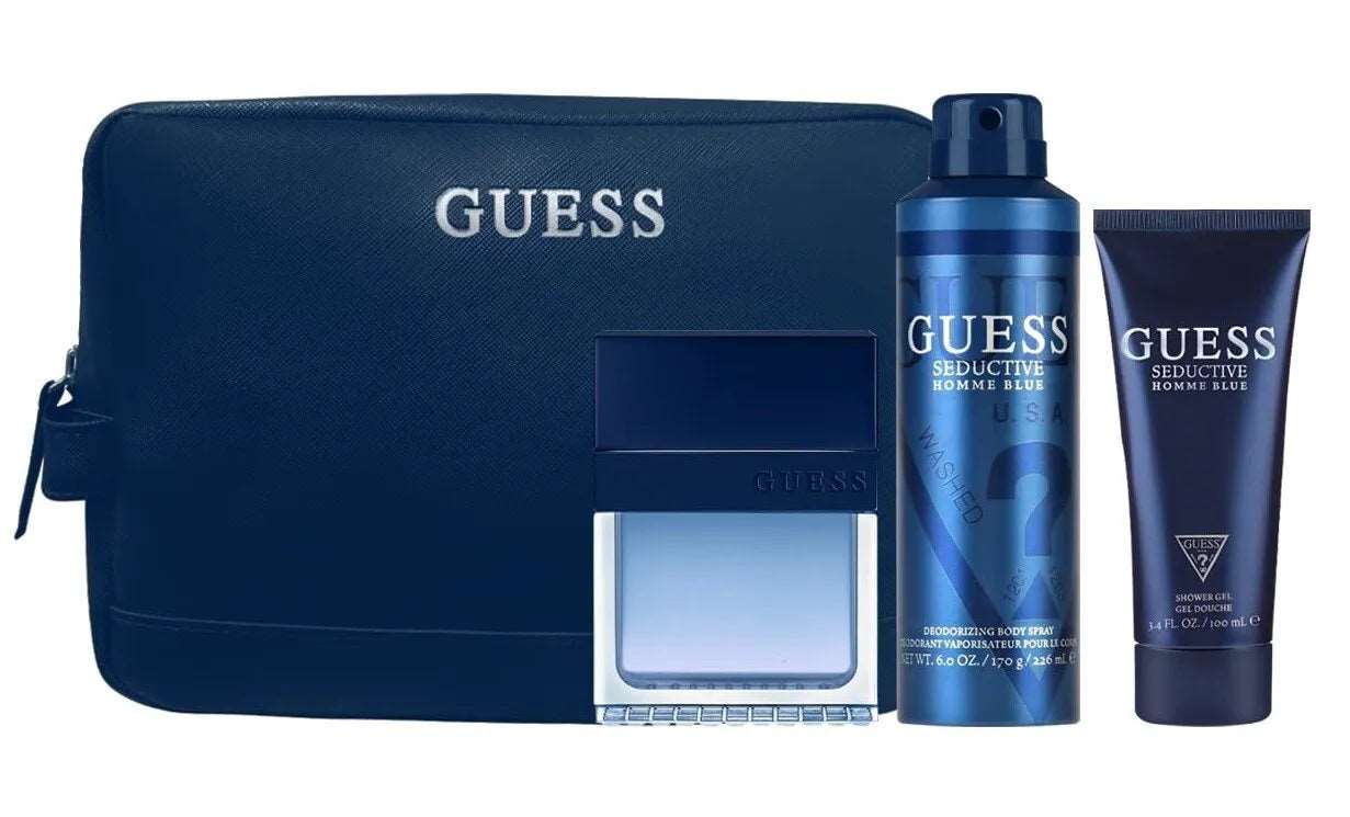 Guess Seductive Homme Blue Gift Set For Men