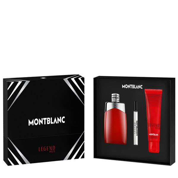 Mont Blanc Legend Red 3pcs Gift Set