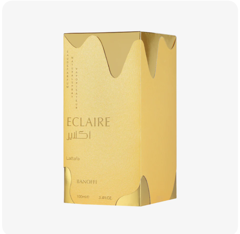 Eclaire Banoffi by Lattafa – Eau de Parfum 3.4 fl oz / 100ml