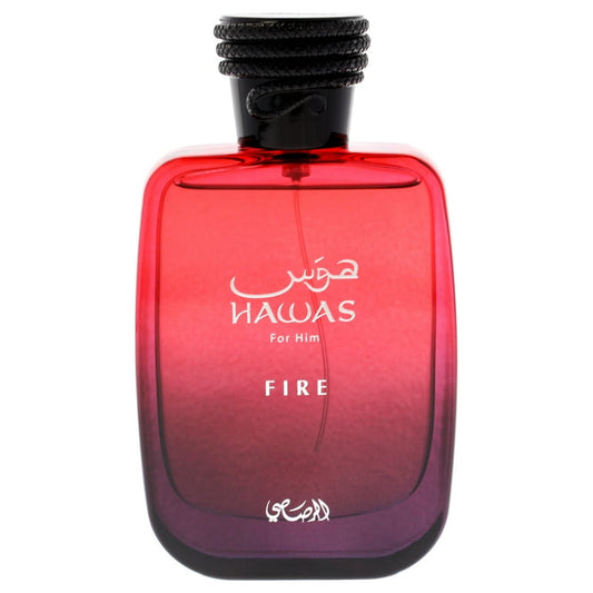 Hawas Fire Rasasi EDP 3.38 fl.oz / 100ml 