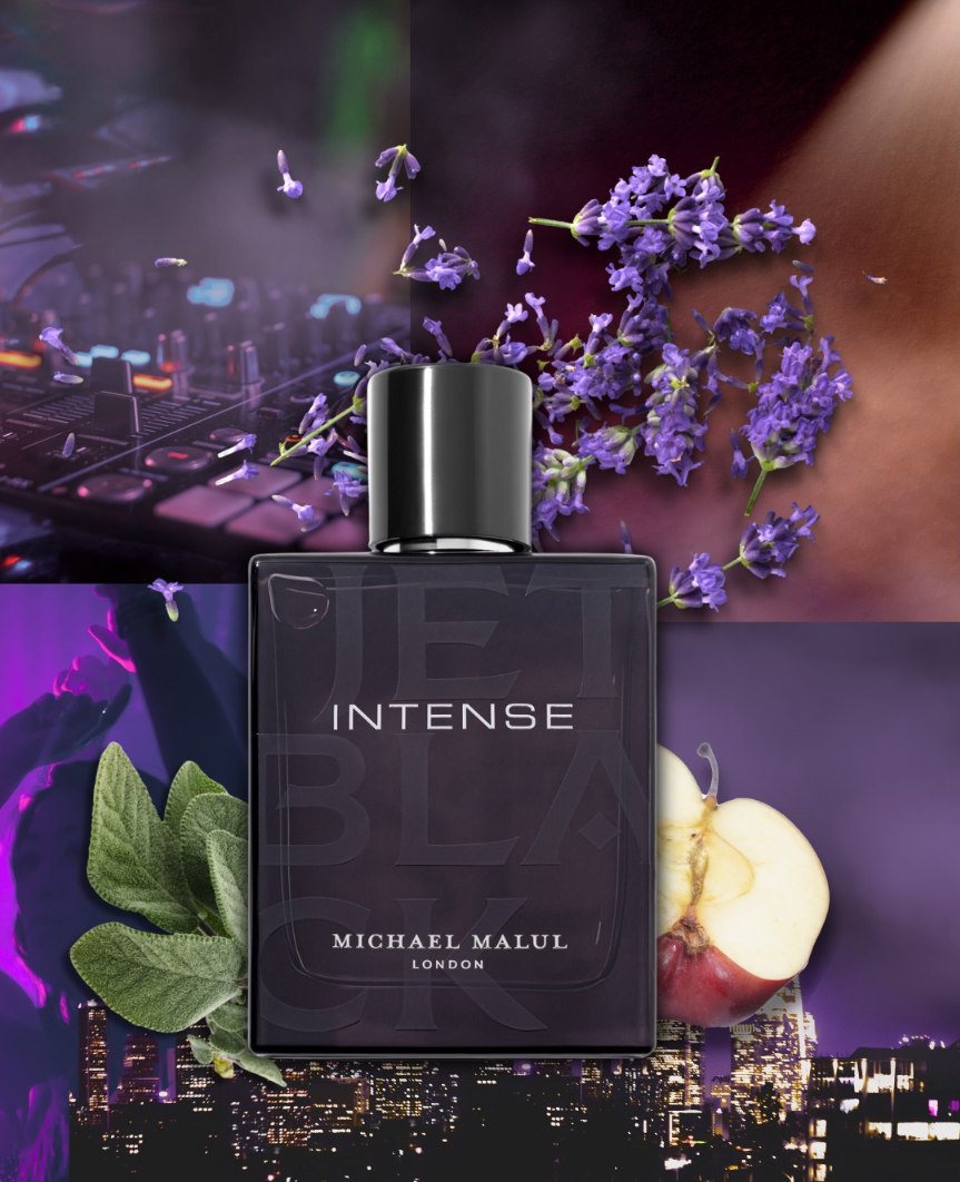 Jet Black Intense Michael Malul EDP 3.4 oz - Authentic Men's Cologne