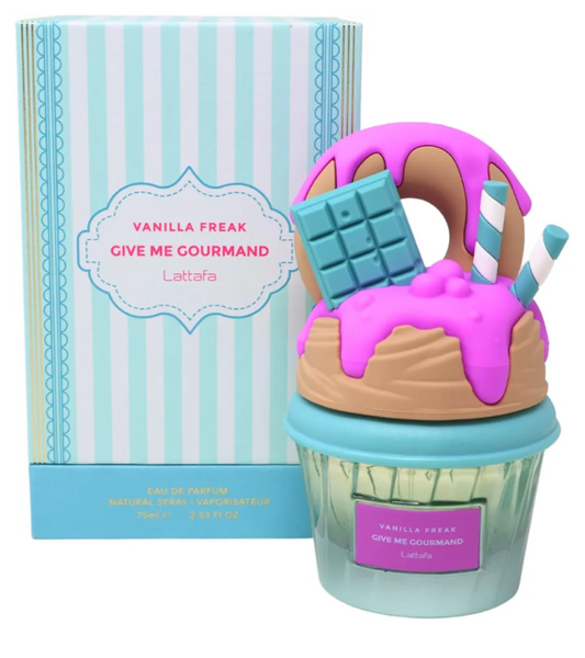 Vanilla Freak Give Me Gourmand by Lattafa – EDP 2.53 fl oz / 75ml