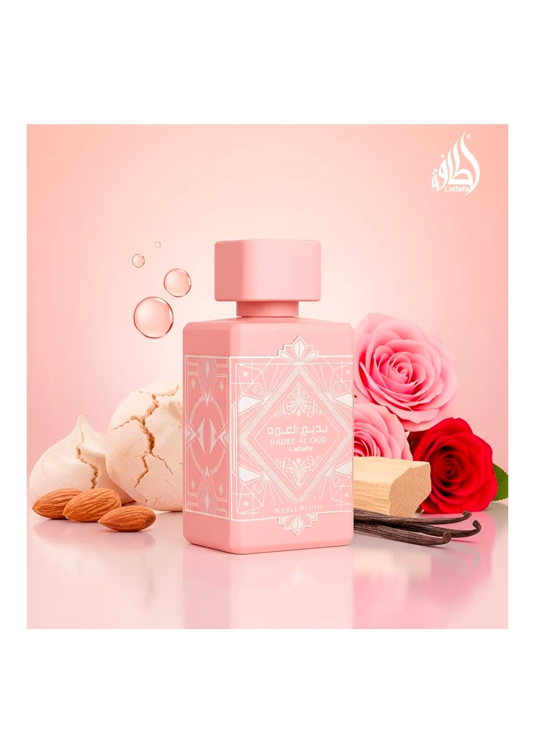 Noble Blush Badee al Oud by Lattafa - Eau de Parfum 100ml