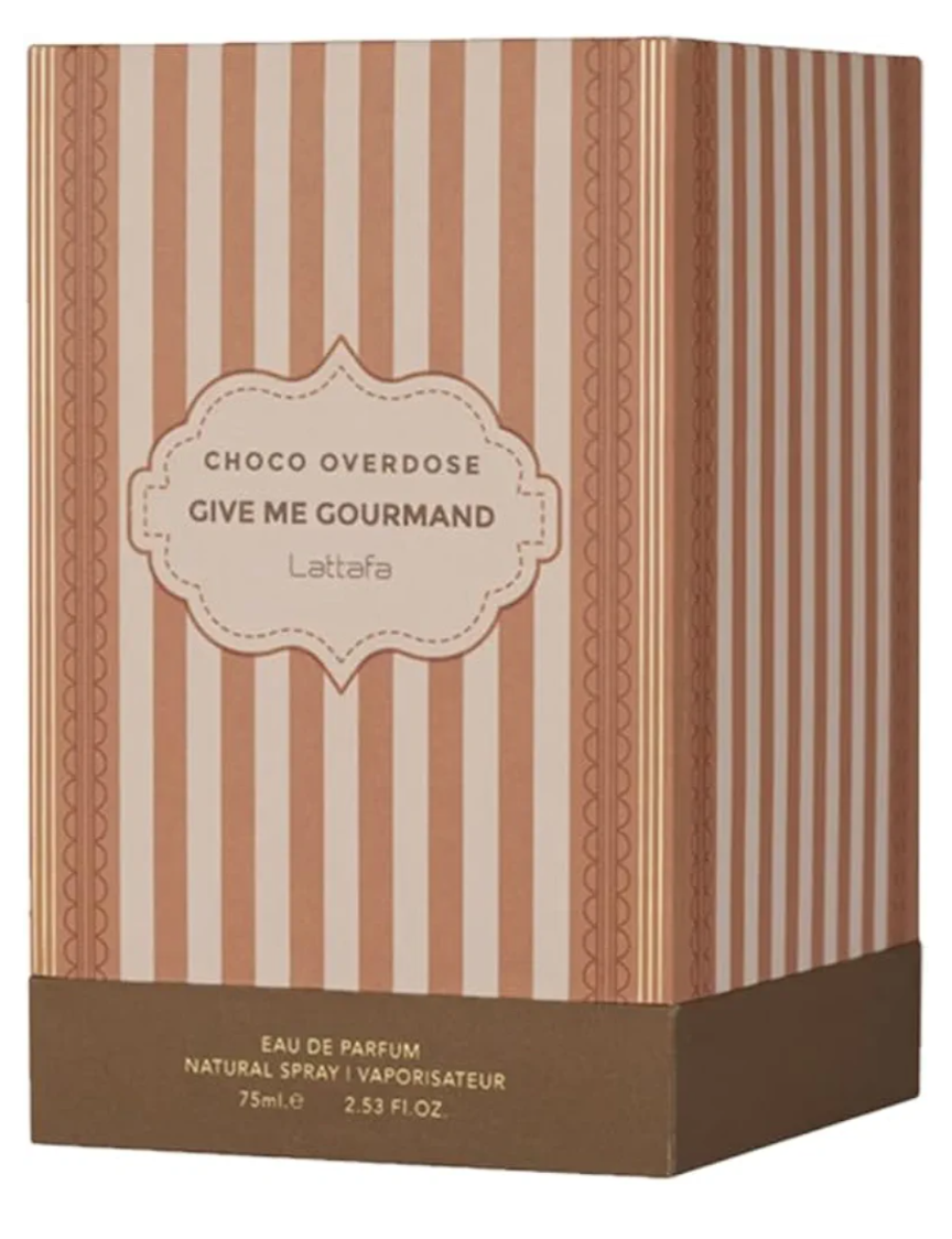 Choco Overdose Give Me Gourmand by Lattafa – EDP 2.53 fl oz / 75ml
