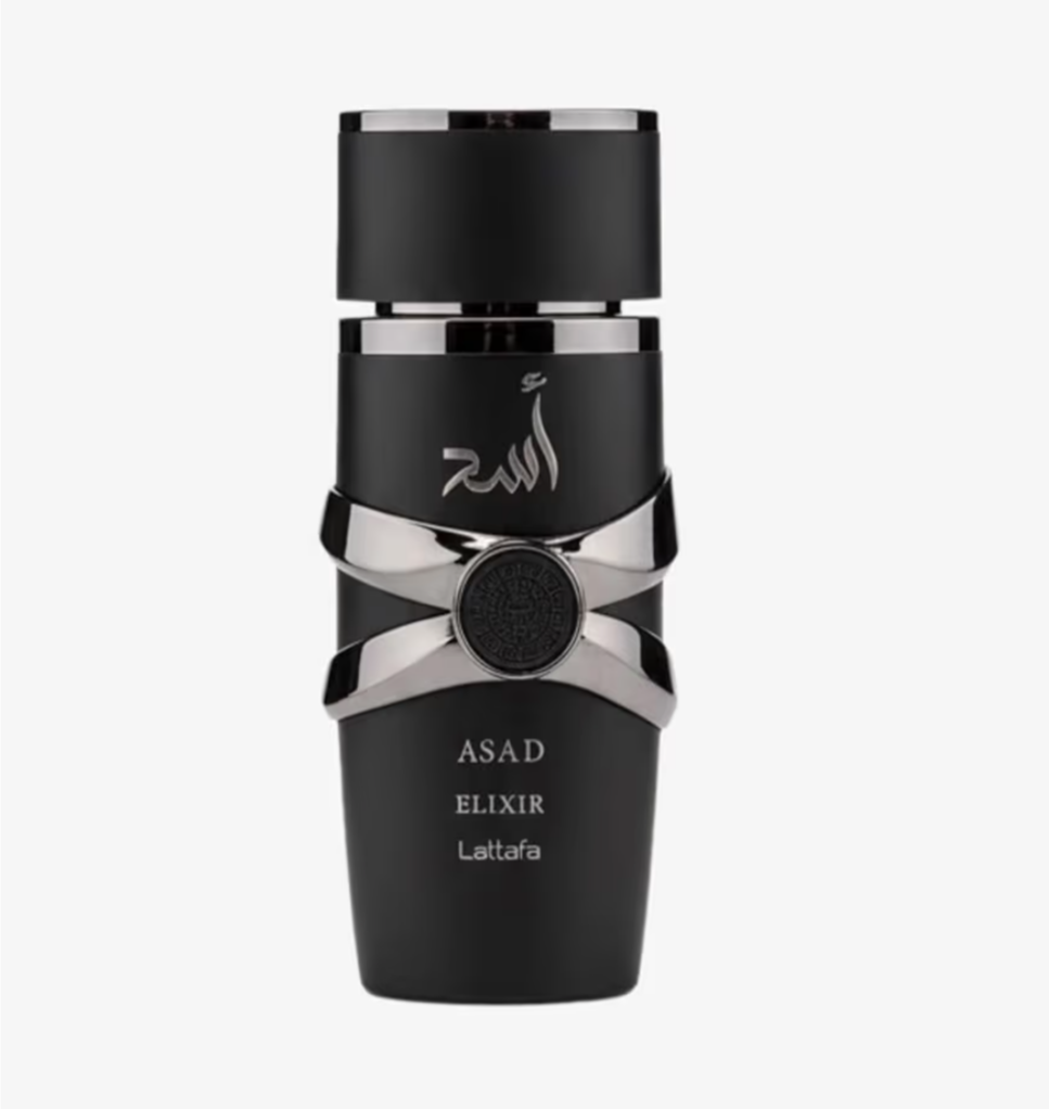 Lattafa Asad Elixir Eau de Parfum for Men – 3.4 fl oz