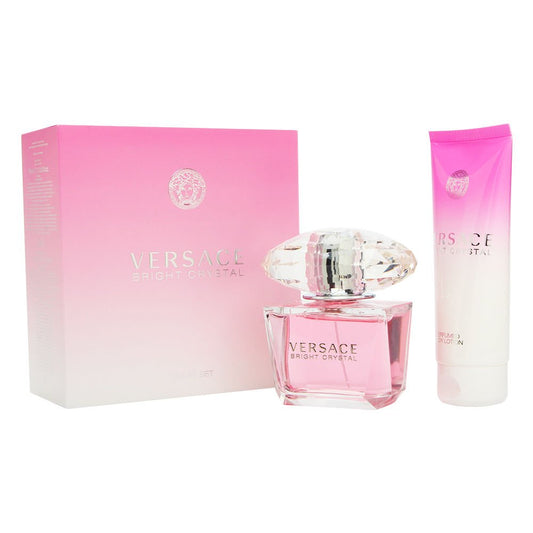 Set de regalo de cristal brillante de Versace