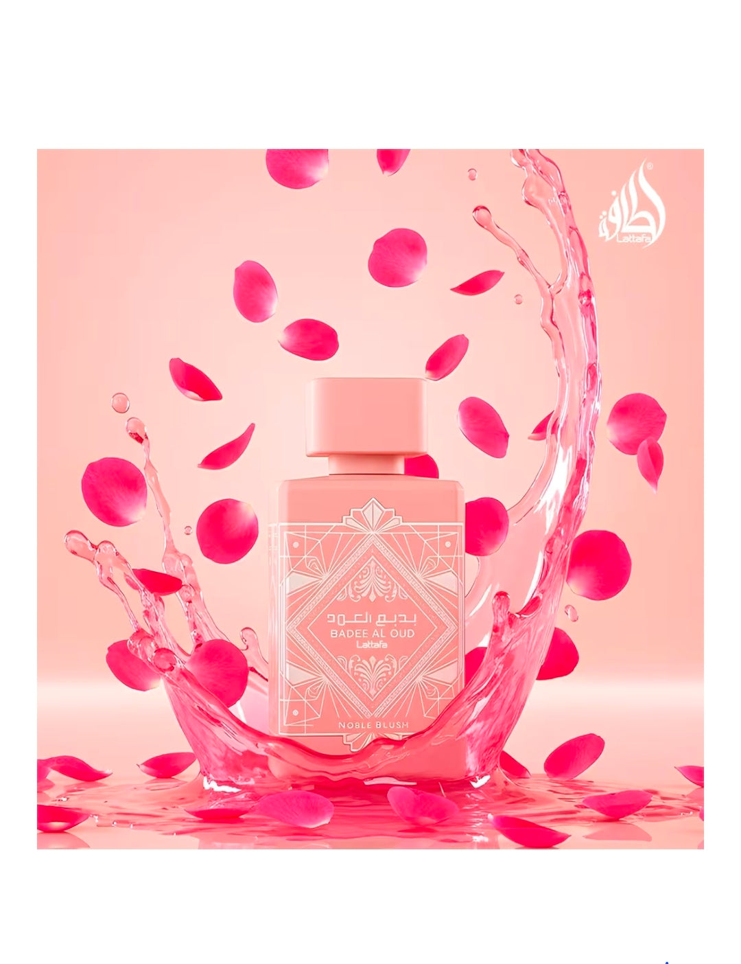 Noble Blush Badee al Oud by Lattafa - Eau de Parfum 100ml