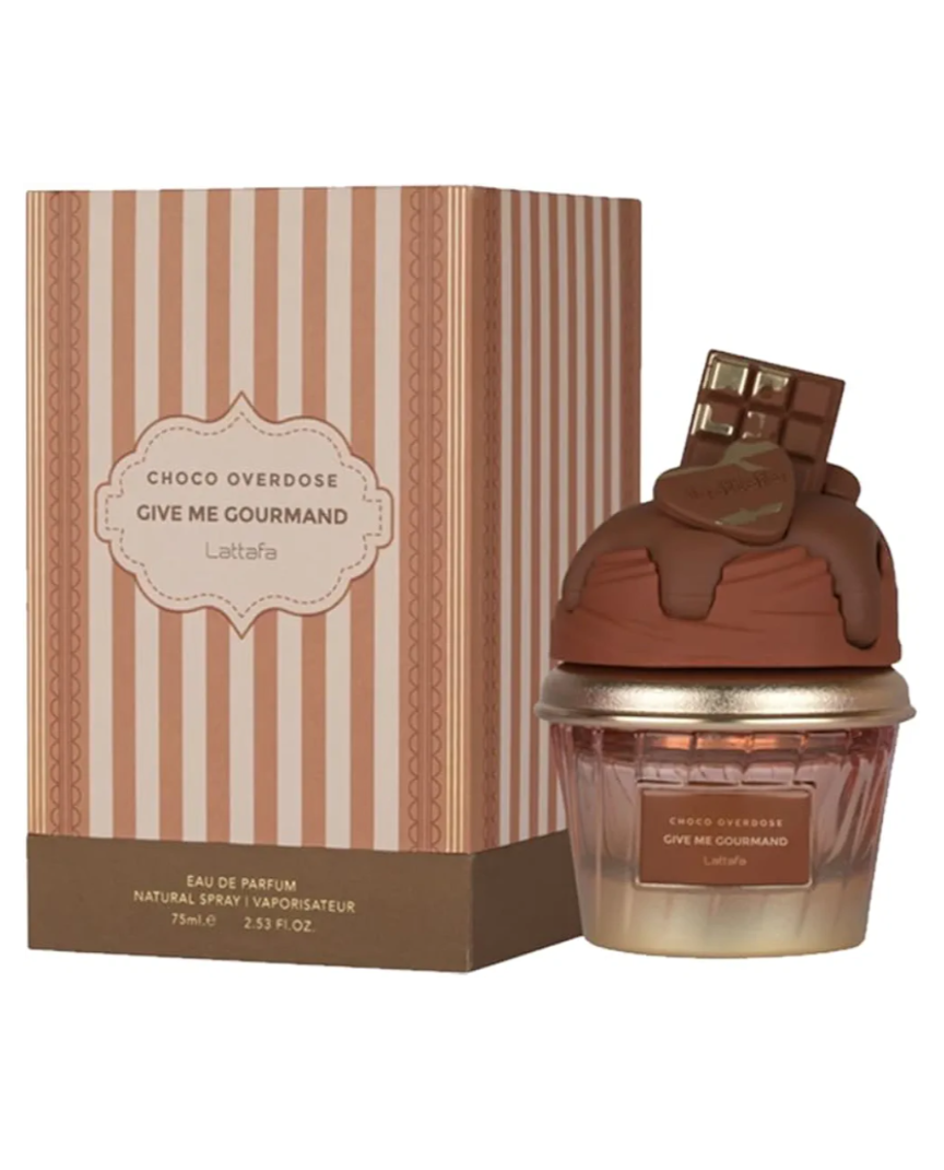 Choco Overdose Give Me Gourmand by Lattafa – EDP 2.53 fl oz / 75ml