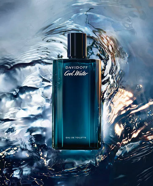 Davidoff Cool Water Eau de Toilette 4.2 oz – Luxurious Fresh Aquatic Fragrance for Men