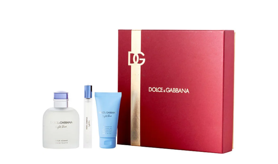 Dolce & Gabbana Light Blue Pour Homme Gift Set 3pcs